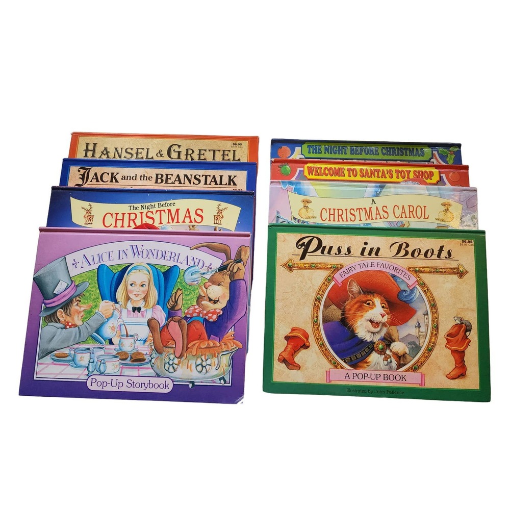 Storytime & Holiday Pop up books bundle - 8